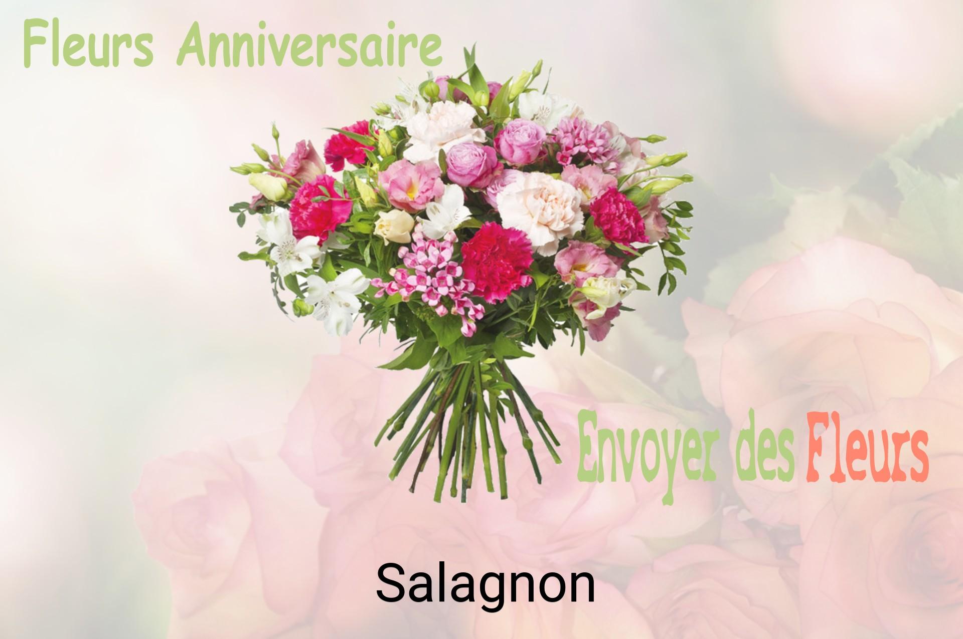 Bouquet de fleurs d’anniversaire livré à Salagnon
